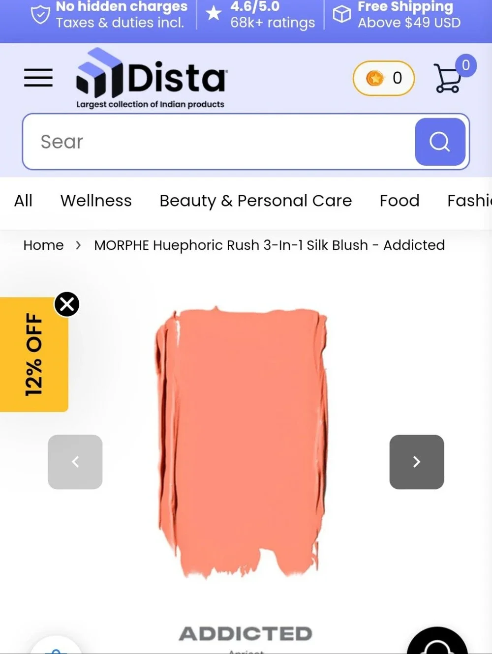 Morphe Heuphoric Rush 3-in-1 Silk Blush
